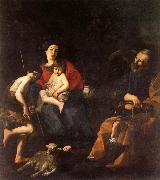 CARACCIOLO, Giovanni Battista The Rest on the Flight into Egypt oil painting artist